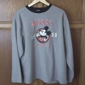 Mickey sweatshirt (large, grey)
